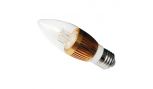 Other LED bulbs Candle E27 3x1 LED Cool White Light Bulb