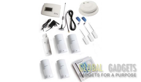 Professional Wireless GSM2 Auto Dial Burglar Alarm