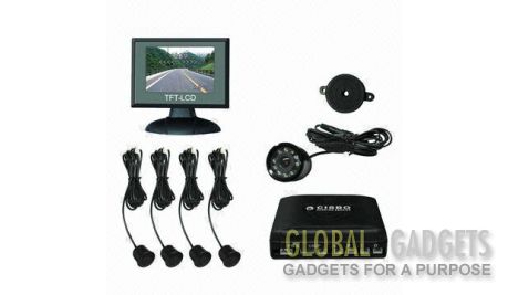 Rear View Video 4 Sensor Reverse Parking System