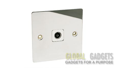 Polished Chrome TV Point