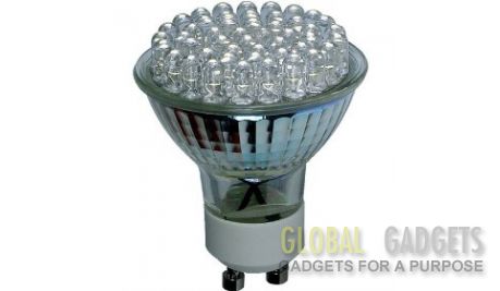 GU10 48 LED Cool White x 1 Light Bulb