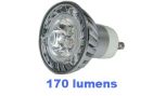 GU10 LED Light Bulbs GU10 Cool White Light Bulb 3x1 watt High Power x 1 Bulb