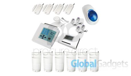 Professional GSM4 Wireless Burglar Alarm